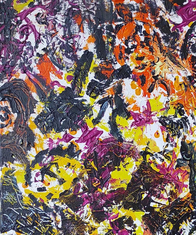 Another New Day (2024) 80cm x 100cm