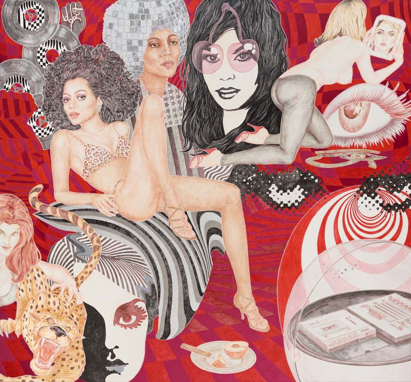 Joy of Disco (2020) 250cm x 270cm 