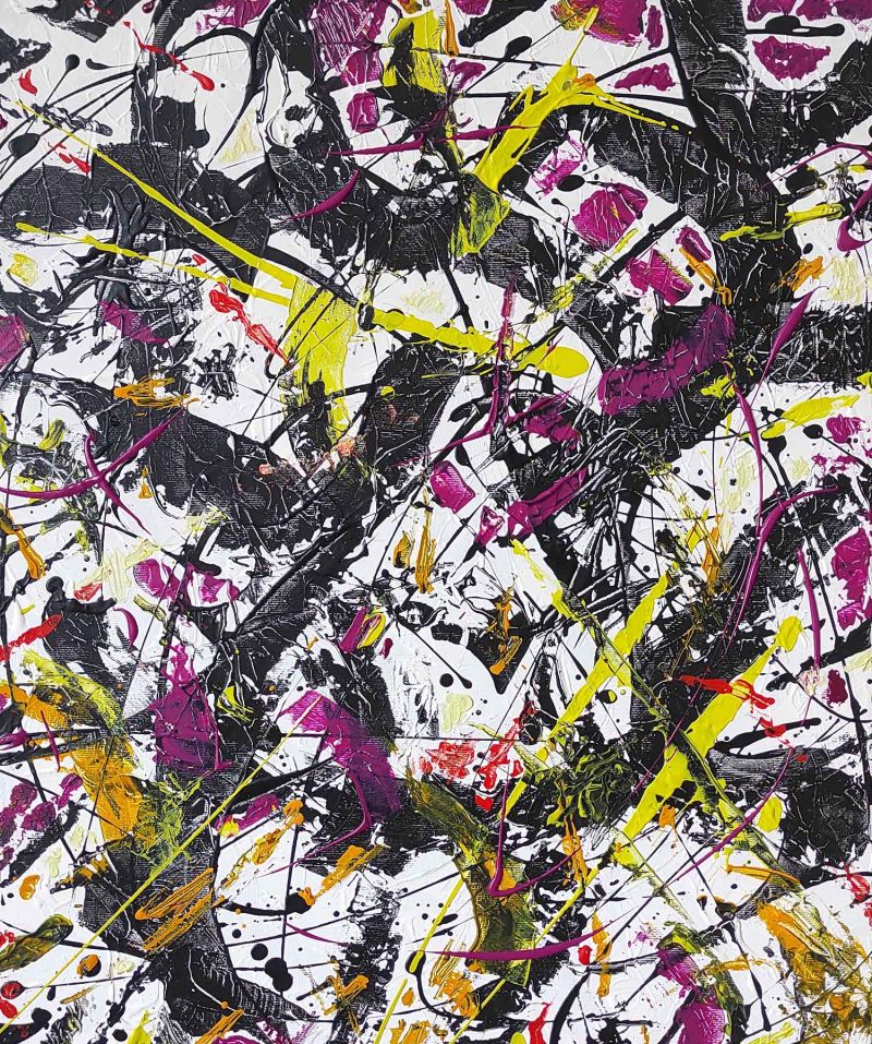 J'ai Dormi Sous L'eau (2024) 50cm x 70cm