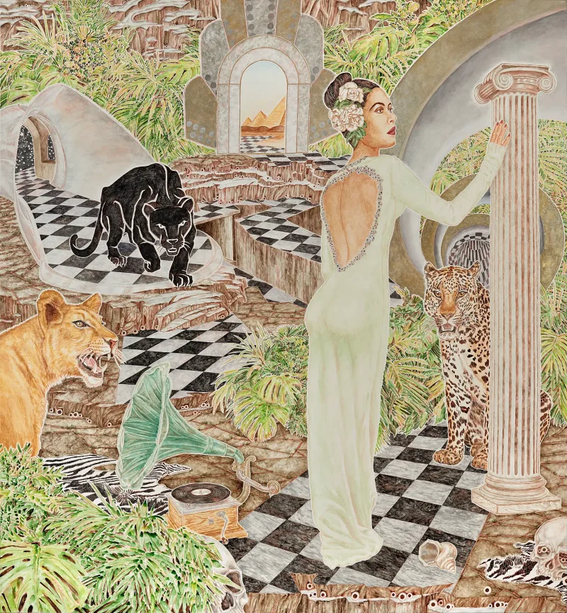 Eternity (2022) 250cm x 270cm 